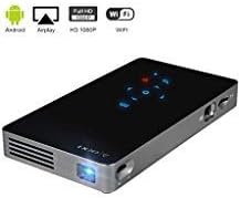 Mileagea CXP650 Smart Pico Video Projector Portable WXGA 720p Resolution WiFi Connection for Smartphone HDMI(Input)