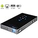 Mileagea Portable DLP Projector Wi-Fi Connection Pico Multimedia for Video Game Business