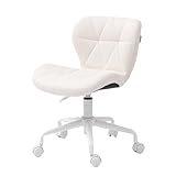 ヤマソロ オフィスチェア デスクチェア デスク チェア コンパクト パンナ Panna メッシュ生地 42-960 (ソフトホワイト)