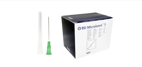 BECTON Aguja DESECHABLE MICROLANCE 0,8X25MM 21G 1 Verde 100UD BD