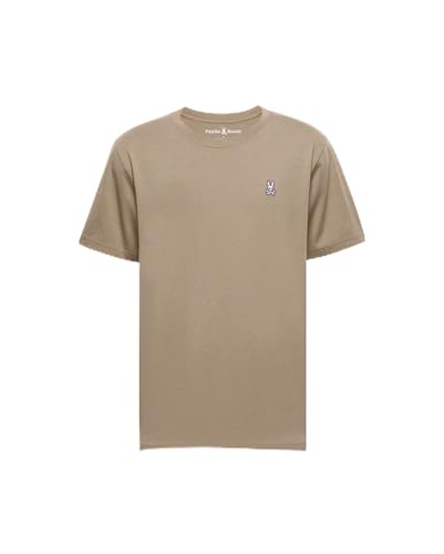 T-shirt classique à col rond homme B6U014CRPC coton uni manches courtes