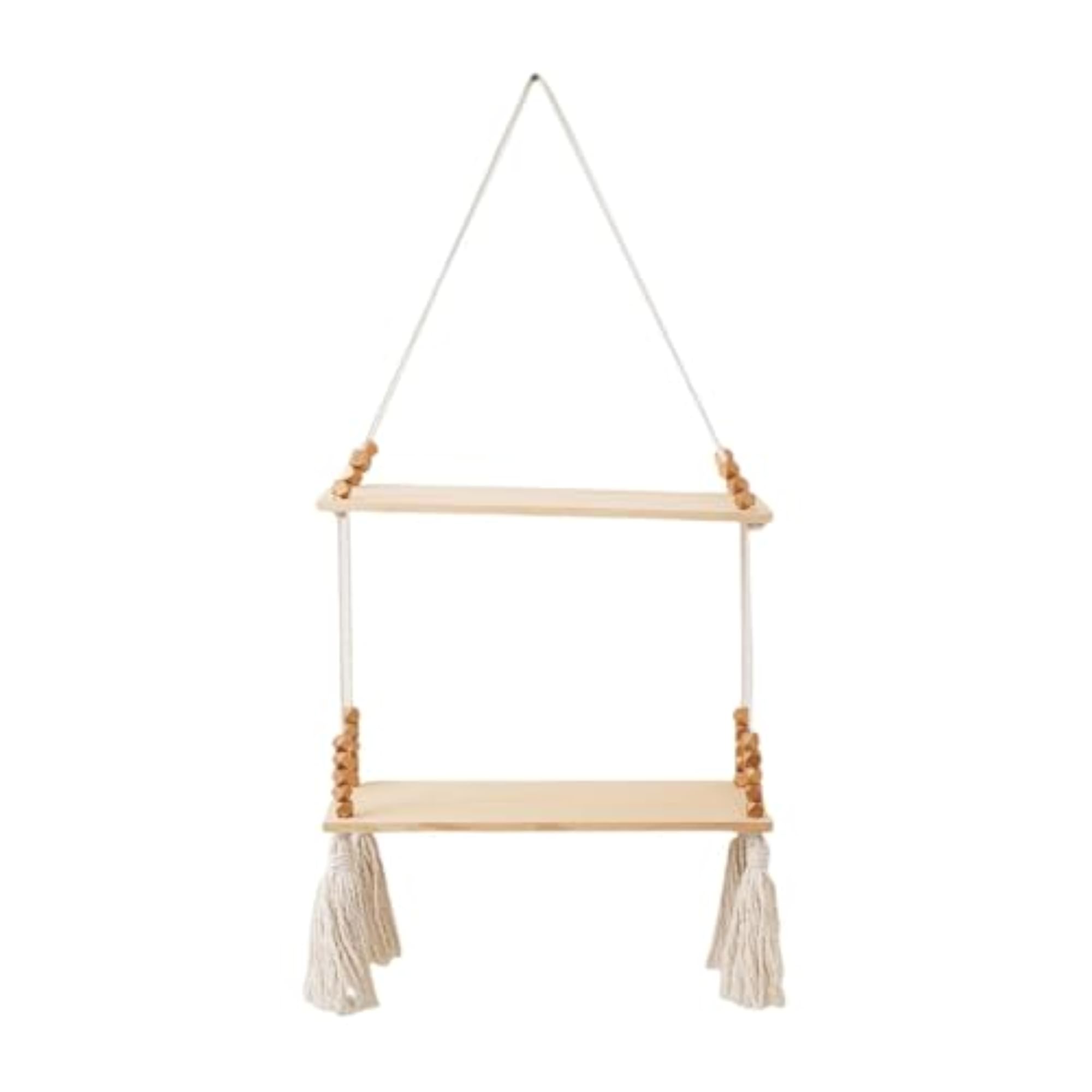 Boho Macrame Wall Hanging Shelf