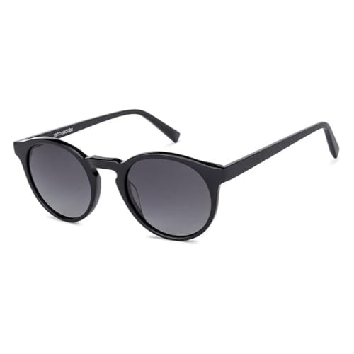 Image of John Jacobs | Polarized & UV Protection Sunglasses For Men & Women | Full Rim Round Small (Size-50) JJ S12432-C1