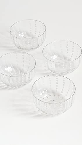 Zafferano-Perle-Small-Bowl-Set-of-4-Clear-One-Size