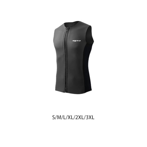 harayaa Wetsuit Top Sleeveless Neoprene Vest con Aislamiento Térmico y Diseño de Cierre Frontal para Buceo y Deportes Acuáticos para Mujeres y Hombres miniatura 4