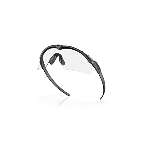 Oakley Si Ballistic M-Frame 3.0 Black Array Clear/Grey Eyewear (Oo9146-03) #TOP3