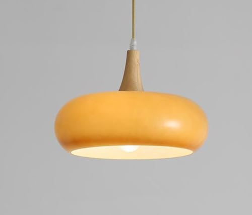 Lustre Verre Suspendu 28 cm Éclairage Doux pour Table de Chevet