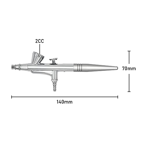 Airbrush Gun Jaywayne Airbrush Kit,Mini Airbrush Makeup Spary Gun 0.4Mm Needle,Air Brushes For Painting,Airbrush For Cakes Decorations Nail Art Temporary Tattoo-Only Gun #TOP6