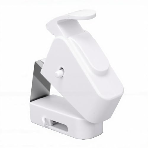 Garsent Serrure à Levier de Porte à l'épreuve des Enfants, ABS Robuste, Opération à une Main, sécurité pour bébé, Poignée de Porte pour Tout-petits, Double Mécanisme de Verrouillage, Rotation à 180°
