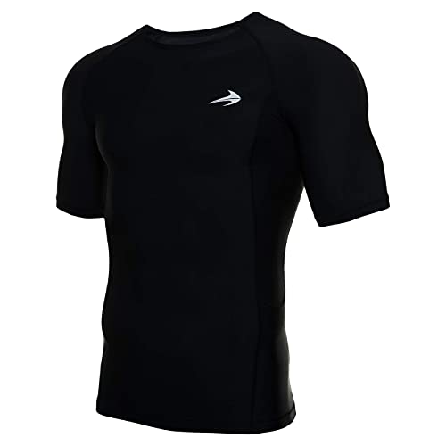 Image of CompressionZ Men's Short Sleeve Compression Shirt - Athletic Base Layer