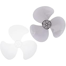Ventilador 2 Aspas Veemoon 2 Uds. 3 Hojas Aspas De Ventilador Aspas De Ventilador De Pie para El Hogar Pieza De Repuesto para Ventilador Suministro De Ventilador