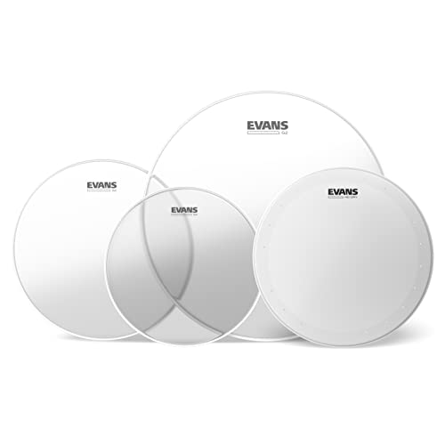 Evans G2 Clear Fusion Drum Heads Pack