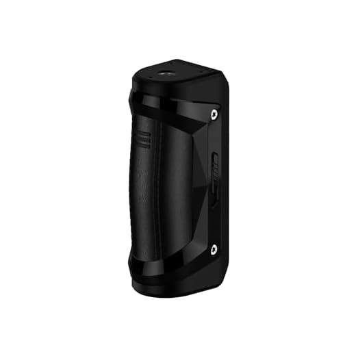 TVDC Geekvape Aegis Solo 2 Mod Convenient & Long-lasting, Rechargeable Through Type-C, IP68 Rating Tri-Proof Mod, Battery Not Included, 2ml Cartridge No Nicotine, (Classic Black)