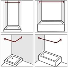 Miniatura 7 de Cortina de ducha con diseño de rana sin impresionar, de tinta, de estilo asiático, tradicional, japonés, impermeable, cortina de tela para baño, 72