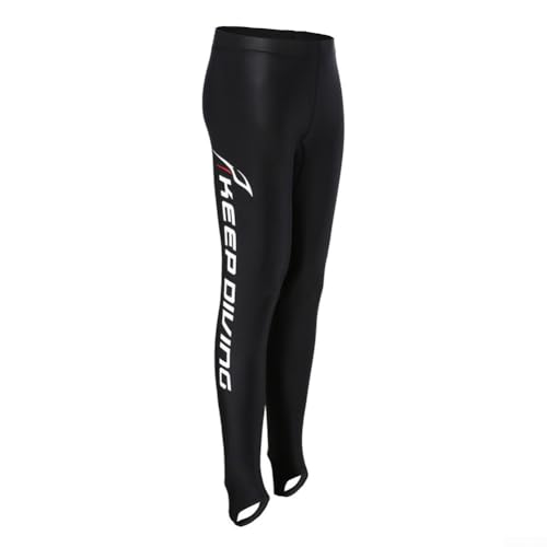 Besttoolifes Pantaloni da muta in neoprene, 2 mm, per sport acquatici, nuoto, snorkeling, surf, kayak, con protezione rinforzata per le ginocchia, cuciture piatte, isolamento termico (XXL)
