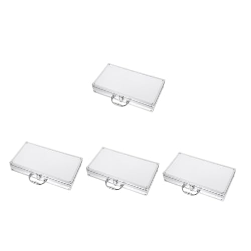Porte-documents hommes argent coffret de rangement rigide mallette ABS