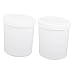 New Lon0167 2pcs 1000ml Featured PP Round Mouth reliable efficacy Sample Bottle White 110mm x 140mm(id:c07 ef 31 c7c)