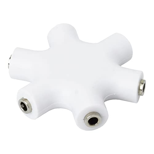 prendre �C���z���X�v���b�^�[ �C���z�����z�� 3�� 3.5mm ���� �o�� �ȒP�ڑ� �ݒ�s�v ���^ �y�� �R���p�N�g �i�z���C�g�j PR-SPLI10-WH