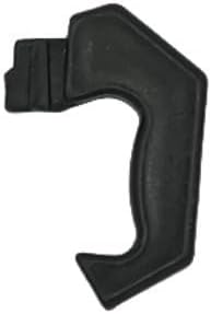 Piezas de repuesto para mango de cafetera Moka, accesorio para cafetera espresso para tamaños de taza de 1/3/6/9/12 tazas de plástico negro (1 taza)1