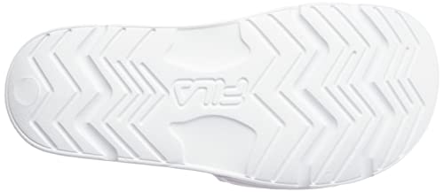 Chinelo Fila F-Beach, Feminino Branco/Prata/Rosa 37