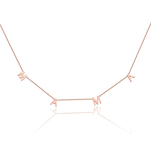 SINYARS 14K Gold Mama Necklace- First Mothers Day Gifts for New Mom - Hypoallergenic, Water-Resistant & Tarnish-Free - Momma Necklace for Women - For Mother to Be - Mama Gifts