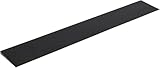 Schwellenrampe, 1,5 cm (0,6 Zoll), 90 cm (35,4 Zoll) breit, rutschfeste Gummi-Türrampe, Türeinstieg, Einfahrt, Badezimmer, erhöhte Podeste für Rollstühle, Scooter, Gehhilfen und Elektrorollstühle