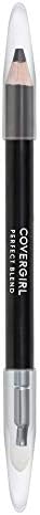 COVERGIRL Perfect Blend Eyeliner Pencil, Basic Black, Eyeliner Pencil with Blending Tip For Precise or Smudged Look, 1 Count