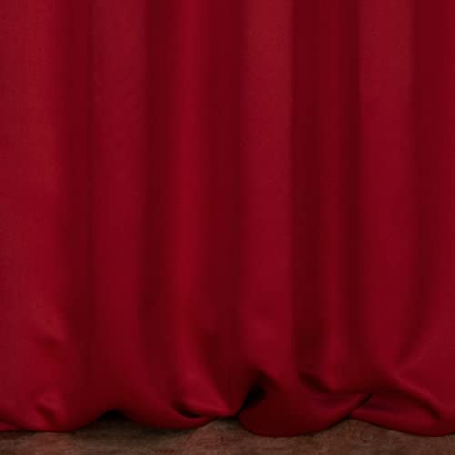 Eurofirany LOGAN Extra Long Blackout Curtain, 1 Unit Rod Pocket, Rufflette Tape - Image 4