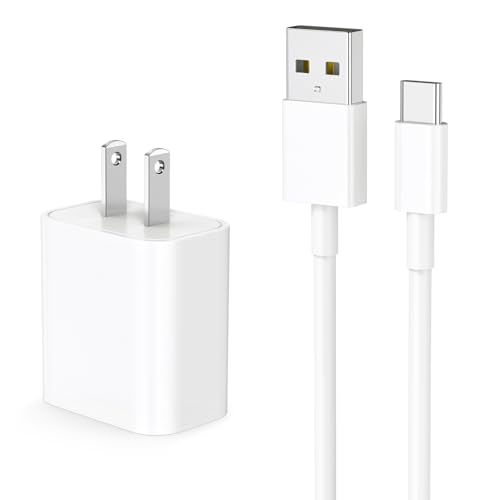 GGFim AirPods 4 Charger, 5V/2.1A Wall Charger for AirPods 4th, AirPods Max 2(2024) Headphone, AirPods Pro 2nd Wireless Earbuds, iPad Charging Cord, iPhone 16 15 Carplay USB A to USB C Cable 6FT