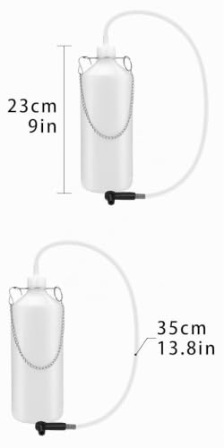 Réservoir de Liquide de Frein, Collecter Le Liquide de Frein, purgeur de Frein, adapté à la Plupart des vis de Purge, utilisé pour collecter Le Liquide de Frein, remplacer l'huile de Frein – vue 2