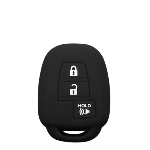 Etui cles telecommande silicone pour Toyota protège contre chutes et casses