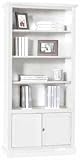  CasaPiù est 2019 Libreria, arte povera, in legno massello e mdf con rifinitura in bianco opaco - Mis. 90X41X186H