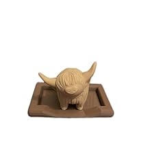 Highland Cow Beige / Regular Brown Plate