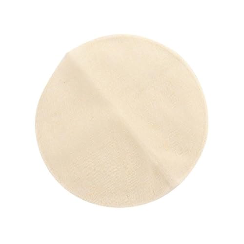 10 Pcs Steamer Liners Mesh Pad Reusable Non-Stick Round Shape Cotton Cloth Dumplings Mat Steamed Buns Baking Pastry Dim Sum Mesh