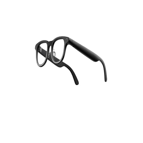 BQGIATYLB RayNeo V3 Slim AI Photography Smart Glasses Wireless BCompatible For uetooth Audio Glasses Wireless Headphones Voice(Black)