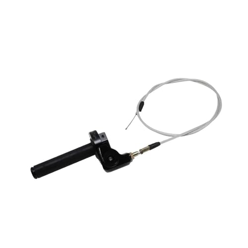 Poignée d'accélérateur 22mm Twister en aluminium avec câble pour moto et vélo