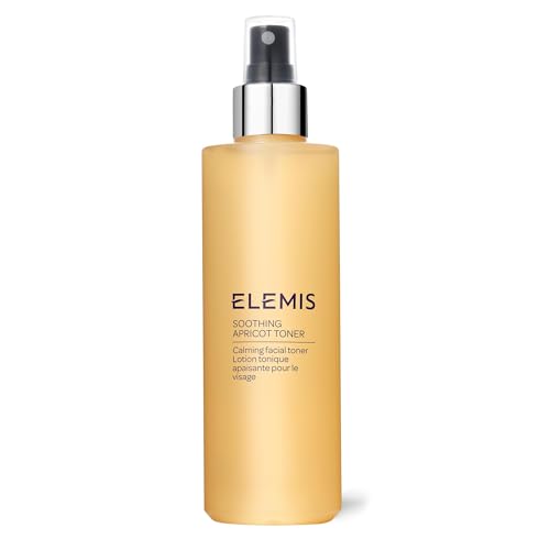 Tônico facial calmante de damasco Elemis 200ml, sem álcool, para acalmar, refrescar e equilibrar a pele.