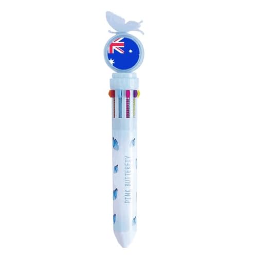 Stylo à bille multicolore Australie pour carnet de voyage