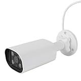 Zunate 4MP PoE IP-Kamera, Sicherheits-IP-Kamera für den Außenbereich, Innenbereich, Verkabelt mit Fernzugriff, Personenerkennung, Nachtsicht, IP66 Wasserdicht