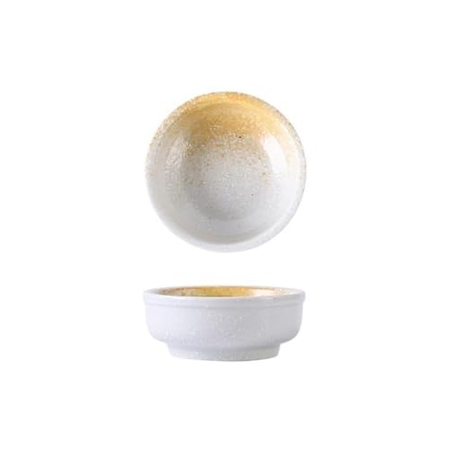 ZIGUIhsou-11 Cuenco para salsa Plato de porcelana multiusos for acompañamiento, cuenco, platos for condimentos, plato for salsa soja
