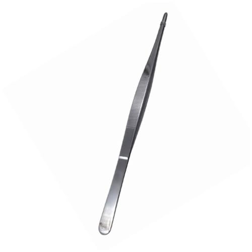 HOLIDYOYO pinza sottile cibo cucina caramelle pinza per il ghiaccio del ristorante di casa pinza per ghiaccio da bar per feste pinza per cubetti di ghiaccio Acciaio inossidabile Silver