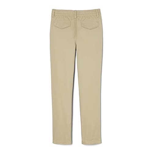 Image of French Toast Girls' Pull-On Straight Fit Stretch Twill Pant