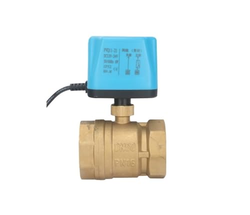 Vanne motorisée laiton 12V 2" normalement ouverte pour remplacement électrovanne - 2