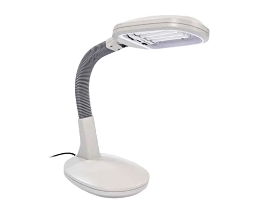 Neez Schreibtischlampe - Klassisch Tageslichtlampe mit Biegsam Steh für Lese, Büro, Arbeits, Tischleuchte - Ästhetische Moderne Design Desk Lamp