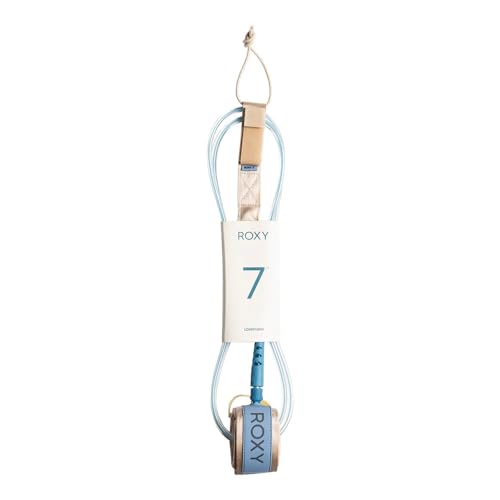 Leash Roxy Lohifushi Quiksilver bleu clair avec raccord de 7 cm