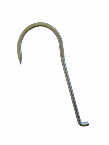 Yellowfin Gaff Co Stainless Steel Gaff Hook (4.25 Gap- 10mm Diameter)