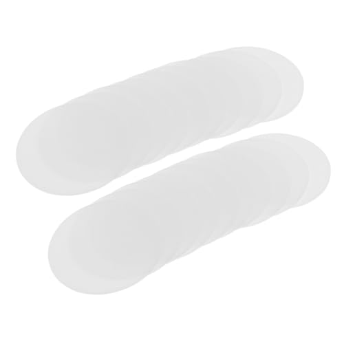 DOITOOL 20 Stück LED Downlight Diffusionsplatten aus PC Material Runde Spot Diffusor Abdeckungen Blendfreie Einbaustrahler Lampenschirme Staubdichte Leichte LED Spot Diffuser für