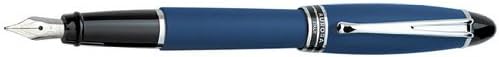 Aurora Ipsilon Satin Blue Extra Fine Point Fountain Pen - AU-B10B-EF