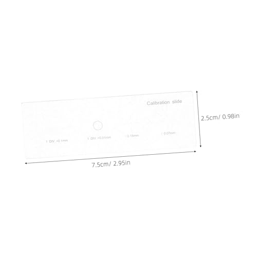 Micromètre STOBAZA plastique pour étalonner les objectifs de microscope - 2