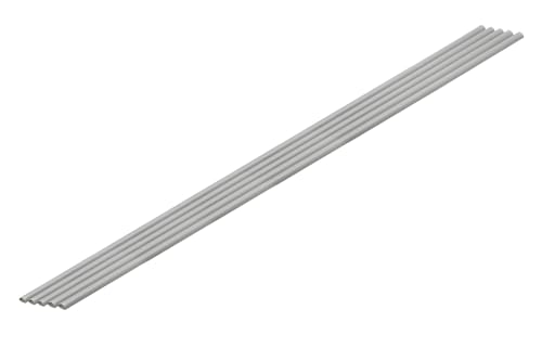 Demi-tubes plastique gris 1,5 x 3 mm Wave OM-451 profilé modélisme